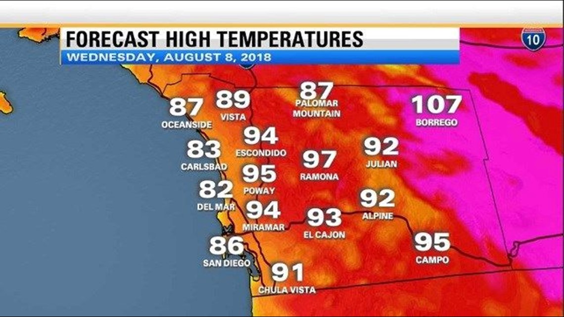 Record-Breaking Heat Wave Sweeps San Diego County Record-Breaking Heat Wave Sweeps San Diego County