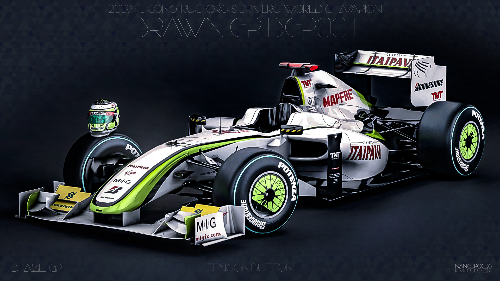 Reliving The Glory: Jenson Button's 2009 Brawn GP Experience Reliving The Glory: Jenson Button's 2009 Brawn GP Experience