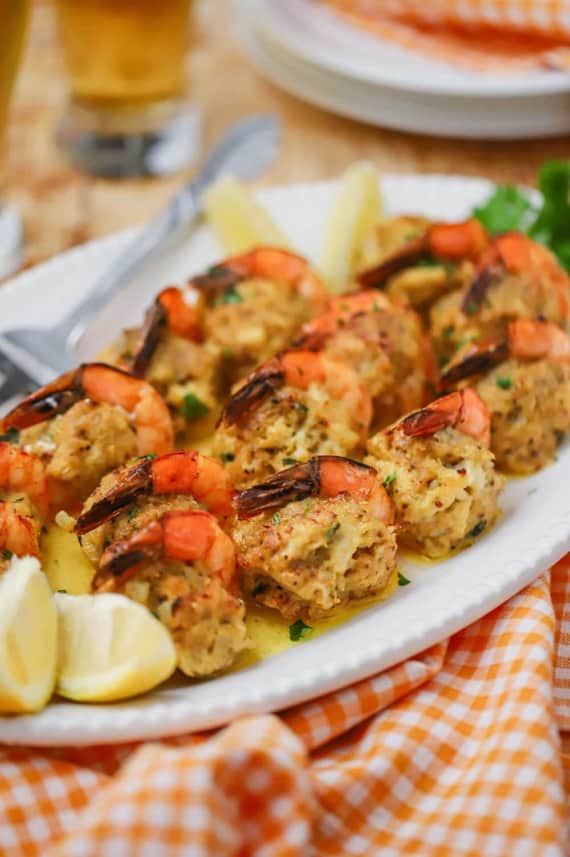 Restaurant-Style Crab Stuffed Shrimp In Lobster Sauce At Home Restaurant-Style Crab Stuffed Shrimp In Lobster Sauce At Home