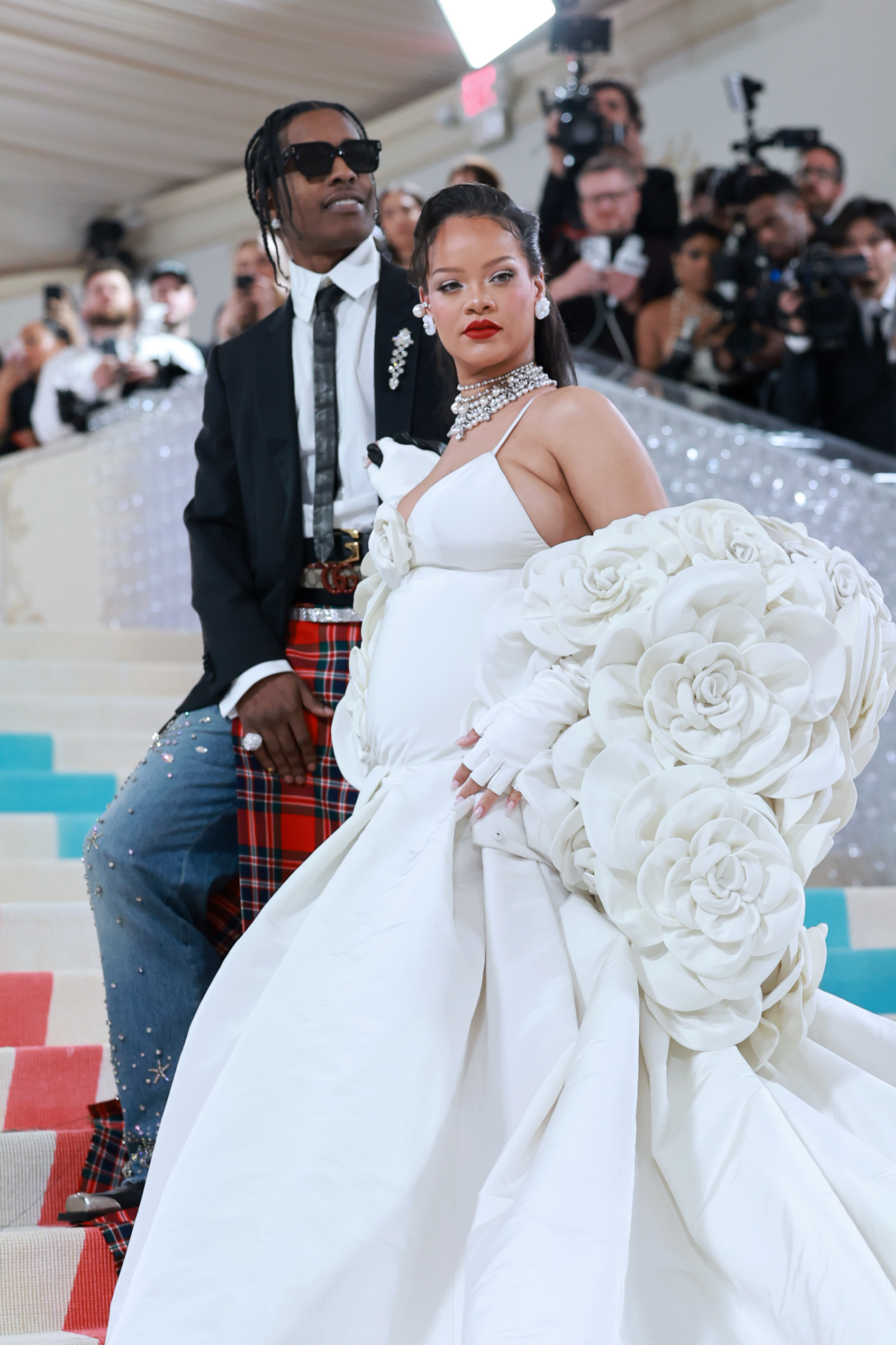Rihanna Reveals Baby No. 3 At The Met Gala 2023 Rihanna Reveals Baby No. 3 At The Met Gala 2023