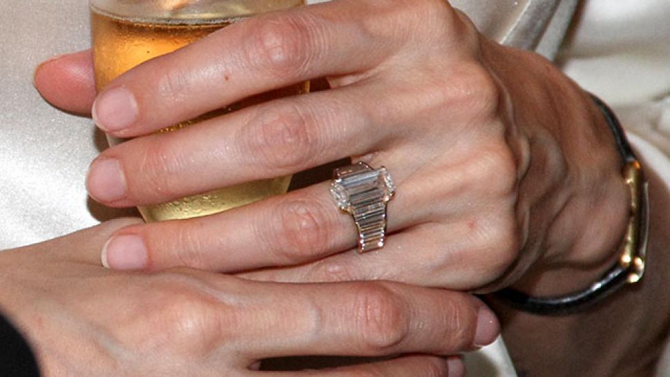 Rihanna's Stunning Engagement Ring: Cherry Red Heels And Cool-Girl Style Rihanna's Stunning Engagement Ring: Cherry Red Heels And Cool-Girl Style