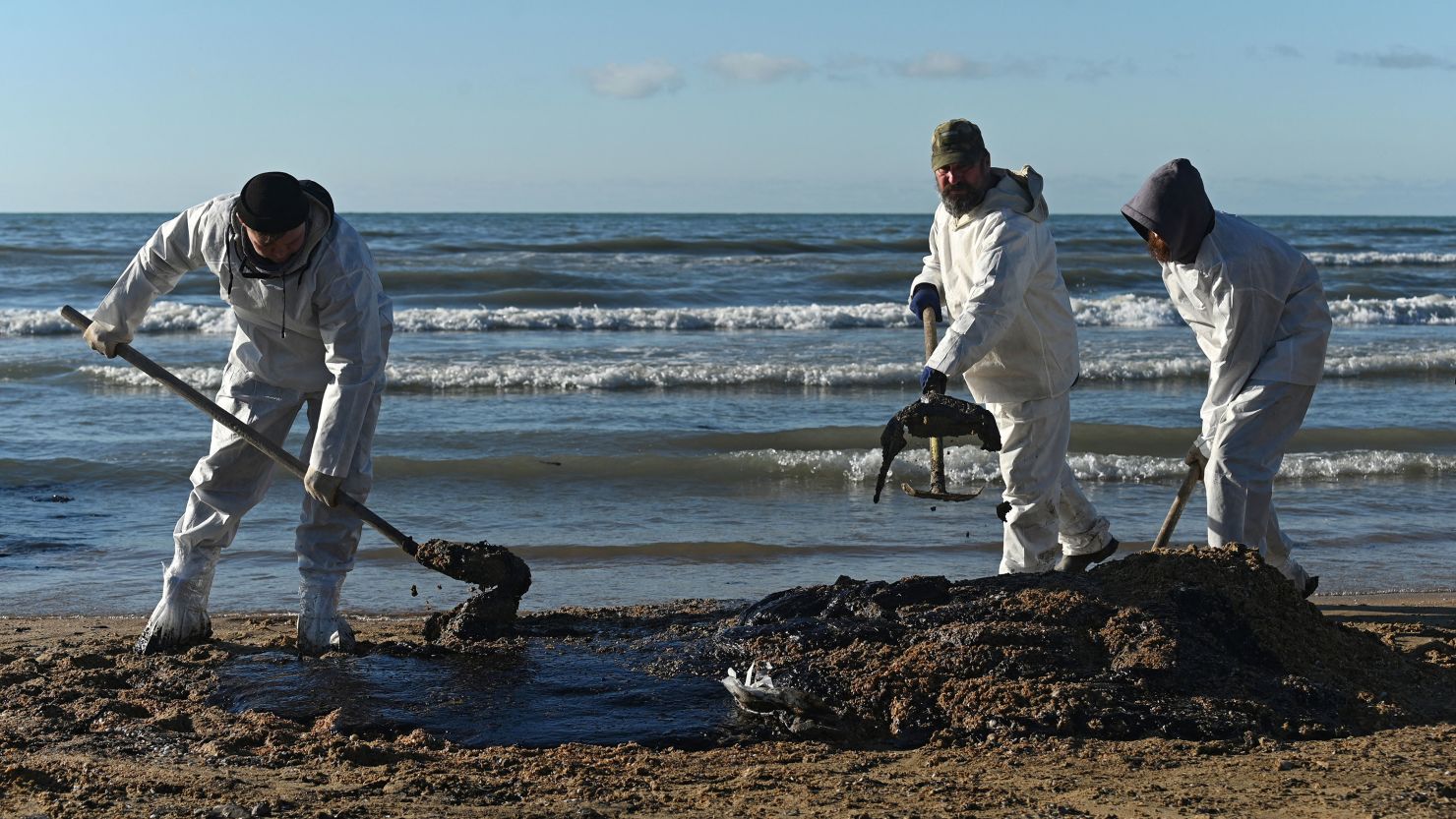 Russia Closes 62 Miles Of Black Sea Beaches Following Oil Spill