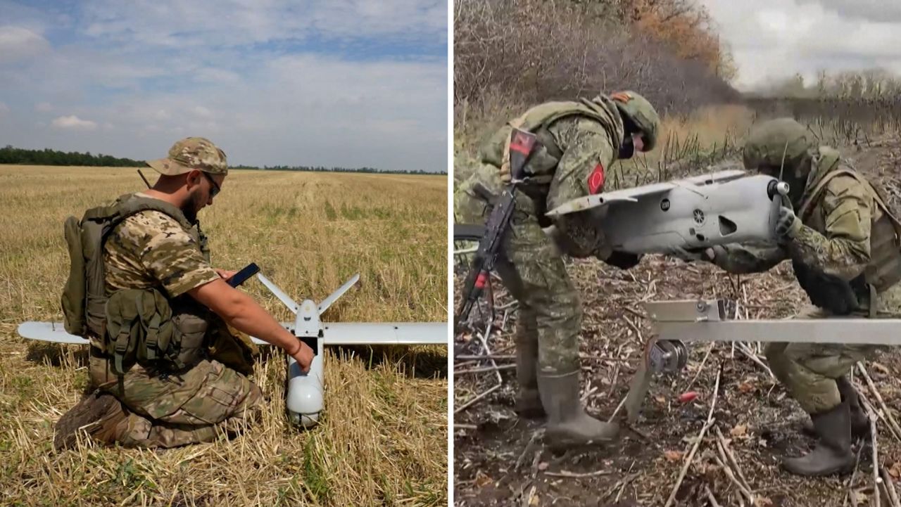 Russia's Largest Drone Attack On Ukraine: Military Reports Russia's Largest Drone Attack On Ukraine: Military Reports