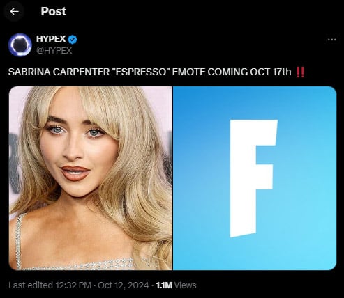 Sabrina Carpenter's Fortnite Festival: A Virtual Concert Event Sabrina Carpenter's Fortnite Festival: A Virtual Concert Event