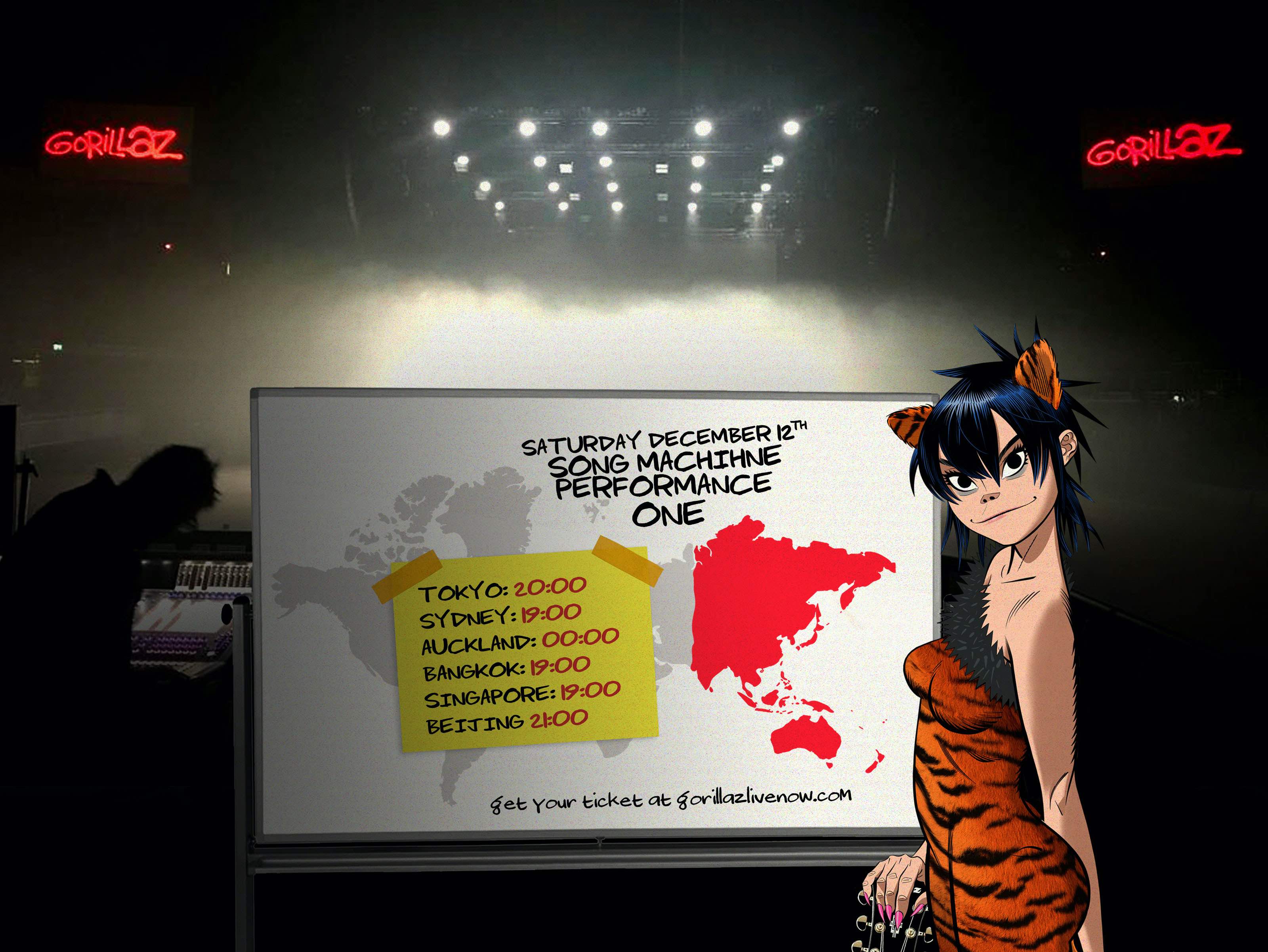 Secure Your Gorillaz Tickets: Four Special London Shows Secure Your Gorillaz Tickets: Four Special London Shows