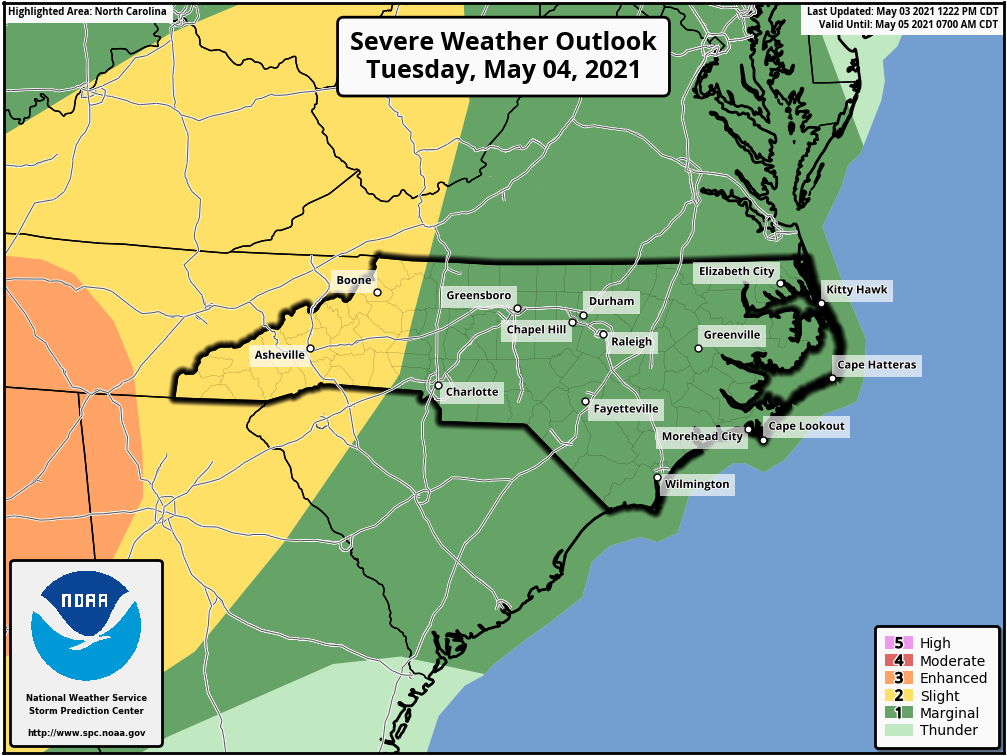 Severe Storms Possible Across Carolinas: Tracking Active Vs. Expired Weather Alerts Severe Storms Possible Across Carolinas: Tracking Active Vs. Expired Weather Alerts