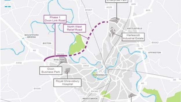 Shrewsbury Visit: Farage Attacks Conservatives Over Relief Road Plans Shrewsbury Visit: Farage Attacks Conservatives Over Relief Road Plans