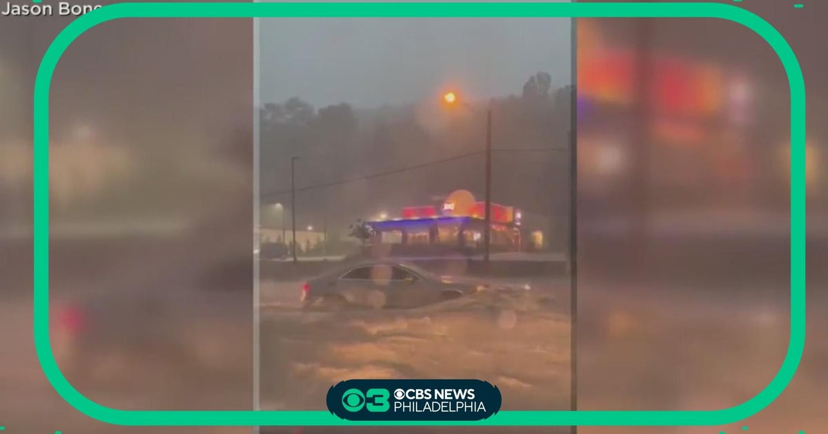Significant Downpours Cause Flash Flood Warning In Pennsylvania Significant Downpours Cause Flash Flood Warning In Pennsylvania