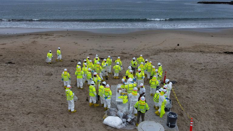 Significant Oil Spill Prompts Closure Of 62 Miles Of Black Sea Beaches In Russia