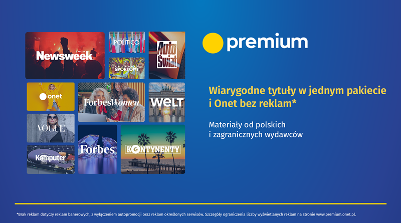 Skorzystaj Z Promocji: Fakt W Pakiecie Onet Premium Skorzystaj Z Promocji: Fakt W Pakiecie Onet Premium
