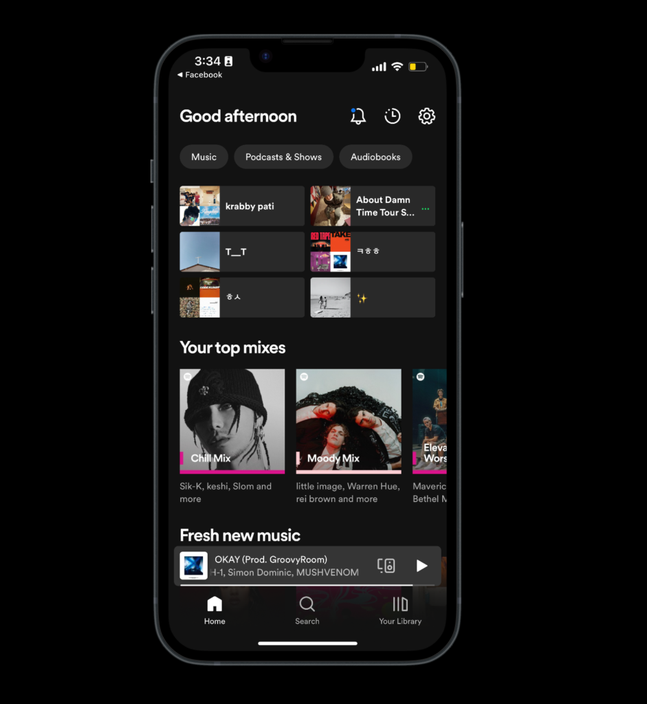 Spotify IPhone App: Enhanced Payment Flexibility Spotify IPhone App: Enhanced Payment Flexibility