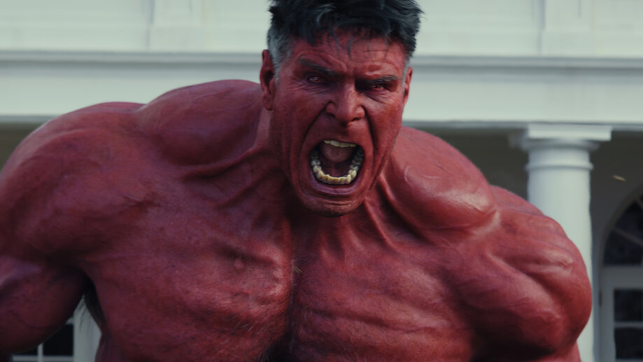 Stunning 2D Disney Animation: Sam Wilson And Red Hulk In Captain America: Brave New World Stunning 2D Disney Animation: Sam Wilson And Red Hulk In Captain America: Brave New World