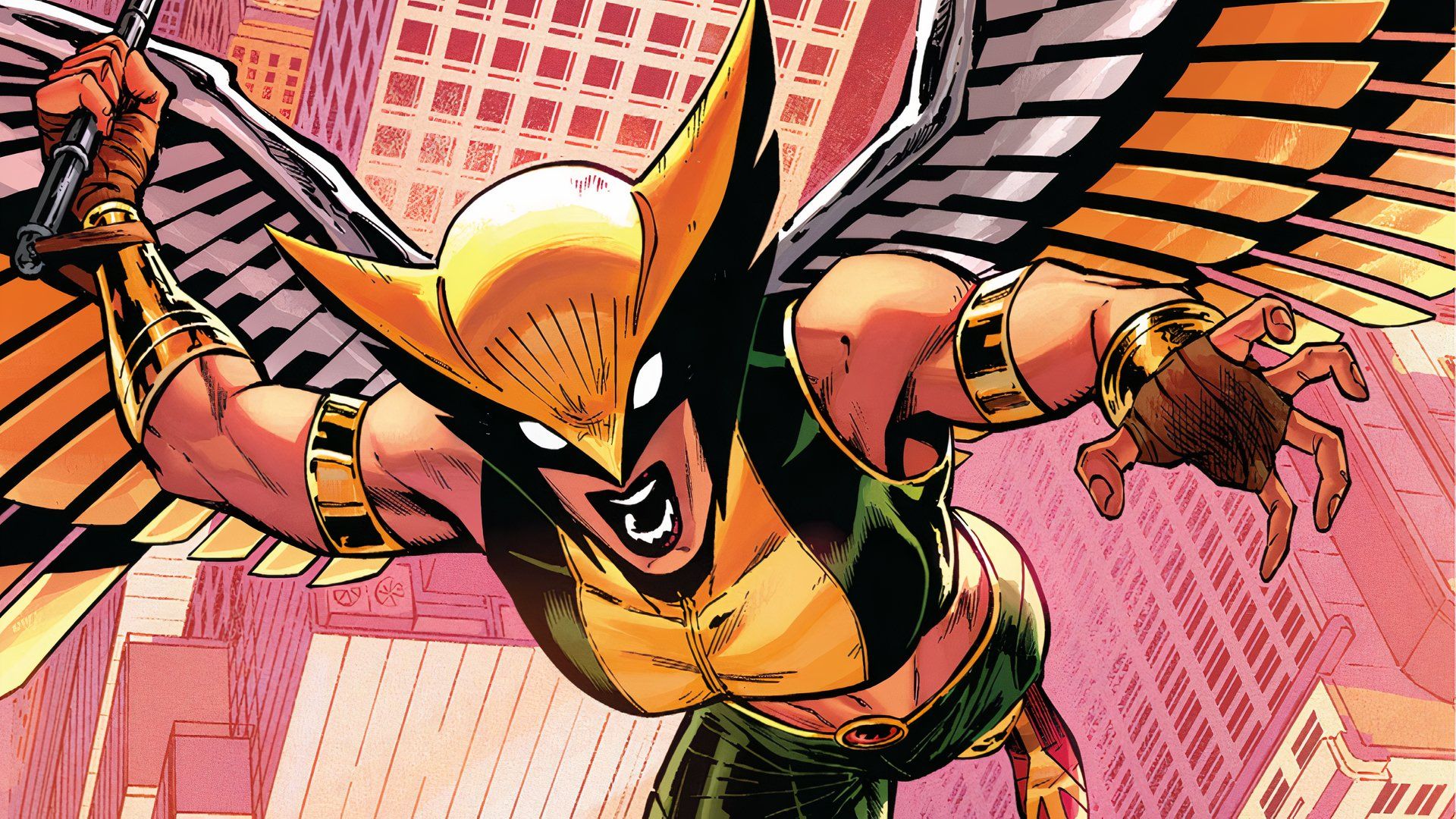 Superman's Hawkgirl: Actor Interview On Costume And Flight Sequences Superman's Hawkgirl: Actor Interview On Costume And Flight Sequences
