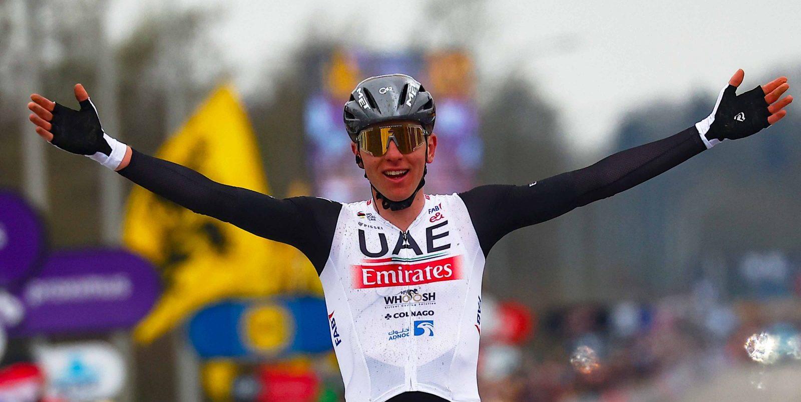 Tadej Pogačar Wins Tour Of Flanders, Preventing Mathieu Van Der Poel's Record Tadej Pogačar Wins Tour Of Flanders, Preventing Mathieu Van Der Poel's Record