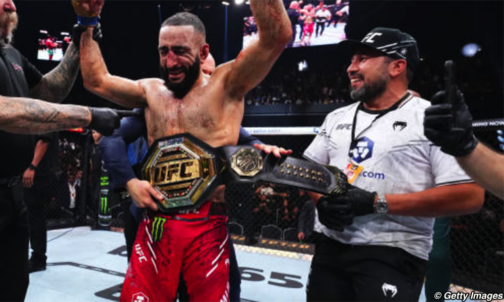 Tensions Flare: Belal Muhammad And Jack Della Maddalena Faceoff At UFC 315 Tensions Flare: Belal Muhammad And Jack Della Maddalena Faceoff At UFC 315