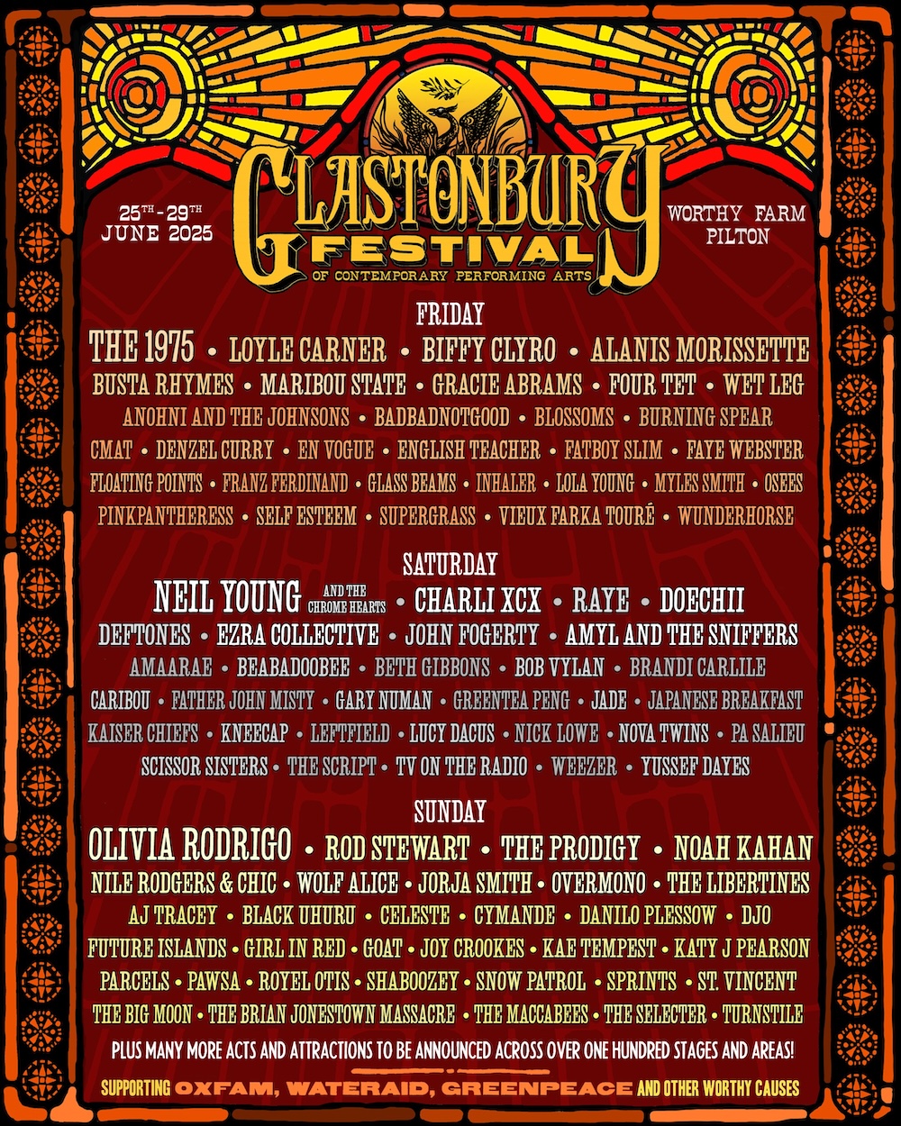 The Glastonbury 2025 Lineup: A Comprehensive Guide To Essential Artists The Glastonbury 2025 Lineup: A Comprehensive Guide To Essential Artists