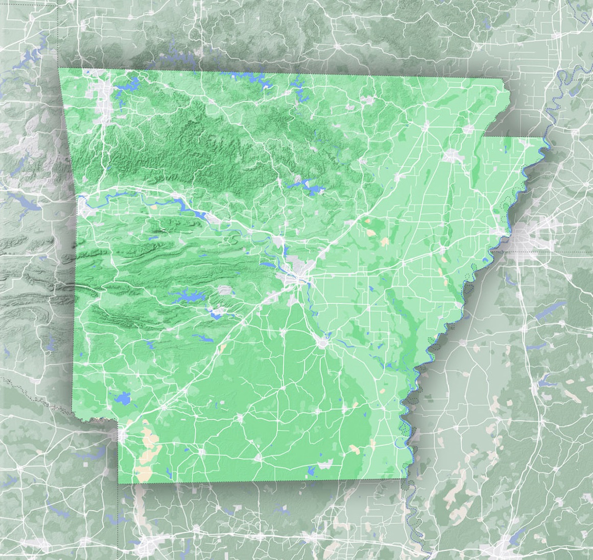 The Impact Of Northern Arkansas' Terrain On Law Enforcement Operations The Impact Of Northern Arkansas' Terrain On Law Enforcement Operations