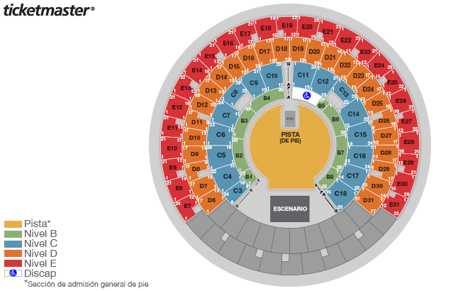 Ticketmaster: Vista Previa De Asientos Con Su Nuevo Venue Virtual Ticketmaster: Vista Previa De Asientos Con Su Nuevo Venue Virtual