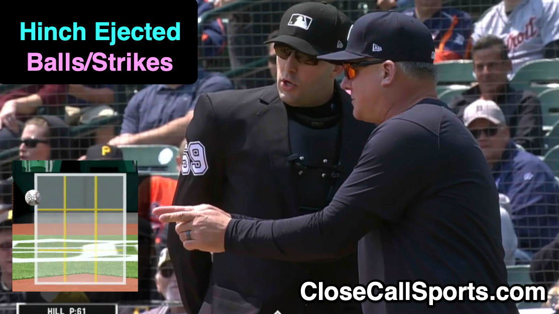 Tigers Frustrated By Questionable Plate Umpire Call, Hinch Seeks Replay Evidence