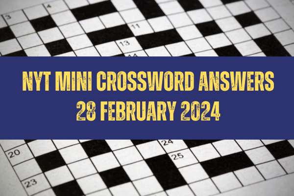 Today's NYT Mini Crossword Answers (March 24, 2025) Today's NYT Mini Crossword Answers (March 24, 2025)