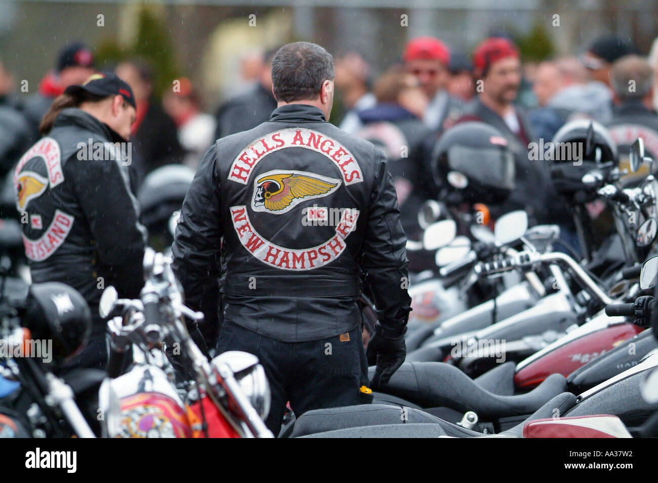 Tribute Paid At Funeral For Fallen Hells Angels Biker Tribute Paid At Funeral For Fallen Hells Angels Biker
