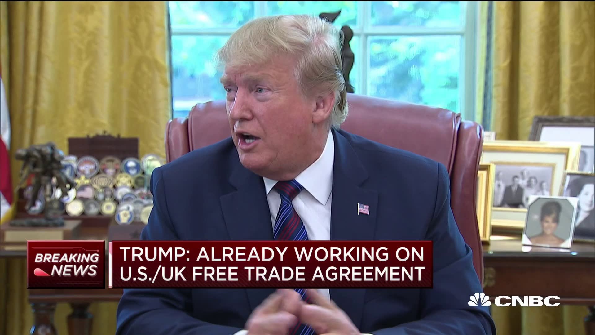 Trump And Britain Finalize New Trade Agreement Trump And Britain Finalize New Trade Agreement