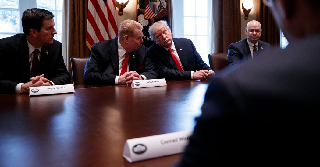 Trump Meets With Walmart And Target Executives Over Tariffs Trump Meets With Walmart And Target Executives Over Tariffs