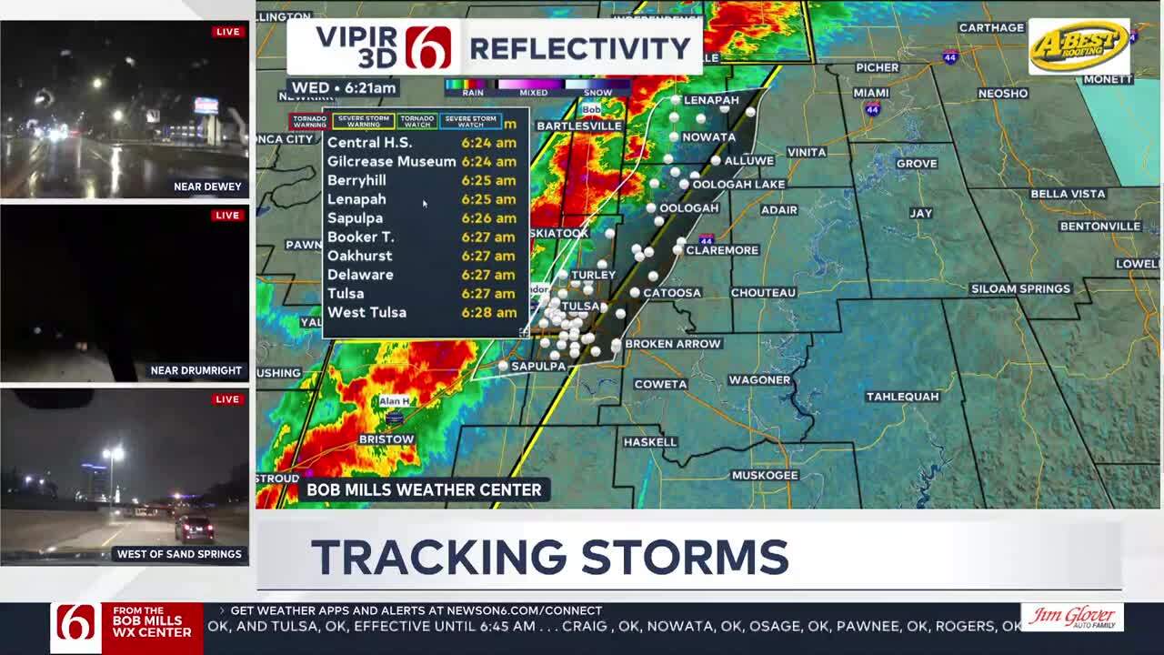 Tulsa's Winter Weather: A Digital Exclusive Timeline Featuring Travis And Stacia Tulsa's Winter Weather: A Digital Exclusive Timeline Featuring Travis And Stacia