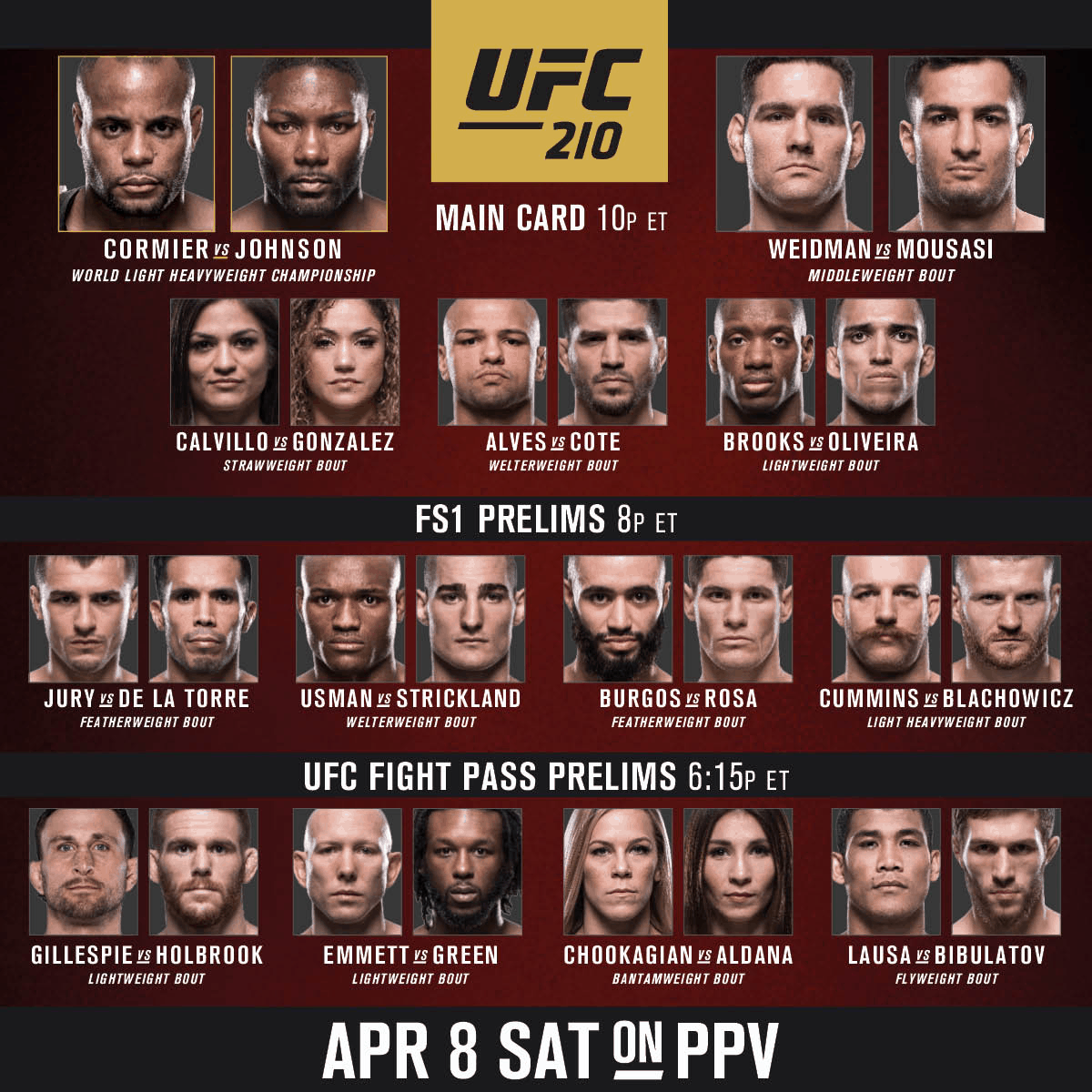 UFC 314: Full Bout Order Revealed For Main Card And Prelims UFC 314: Full Bout Order Revealed For Main Card And Prelims