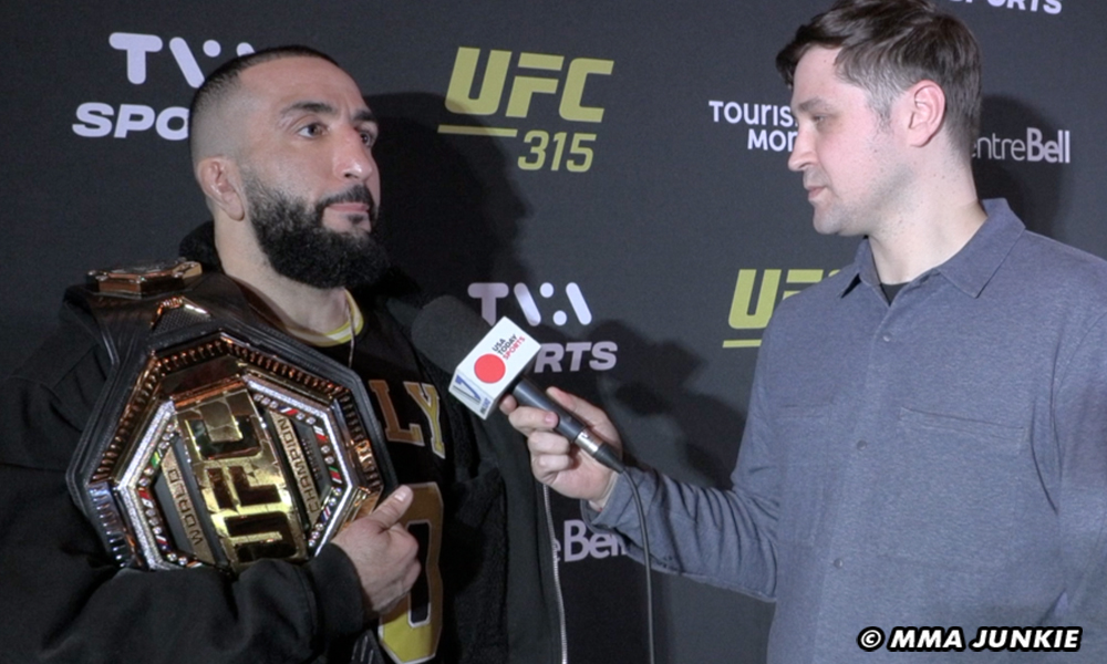 UFC 315: Watch Belal Muhammad And Jack Della Maddalena's Tense Faceoff UFC 315: Watch Belal Muhammad And Jack Della Maddalena's Tense Faceoff
