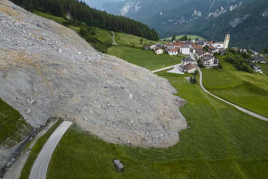 Urgent Evacuations As Landslide Risks Swiss Village Urgent Evacuations As Landslide Risks Swiss Village