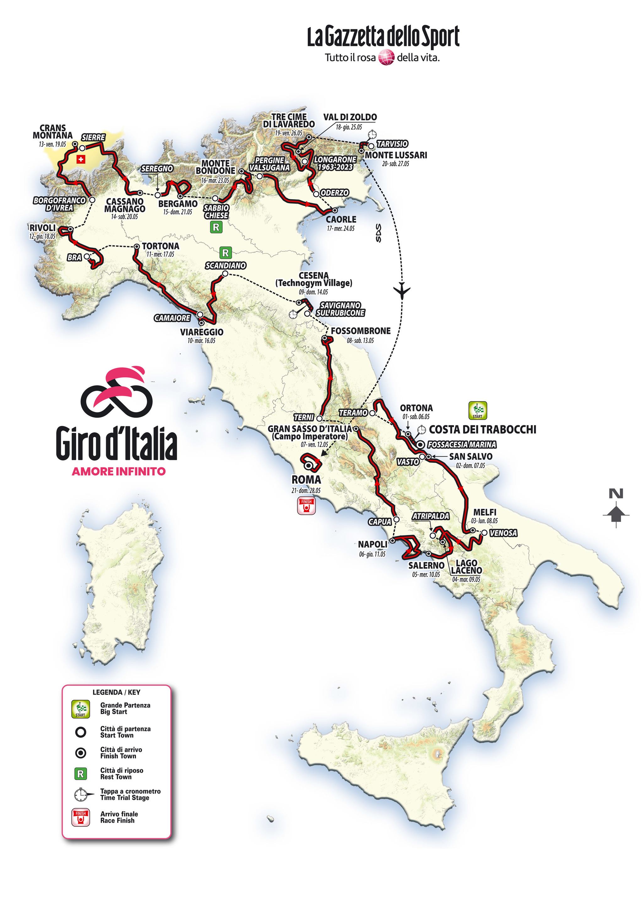 Vatican City To Host Grand Finale Of Giro D'Italia 2025 Vatican City To Host Grand Finale Of Giro D'Italia 2025