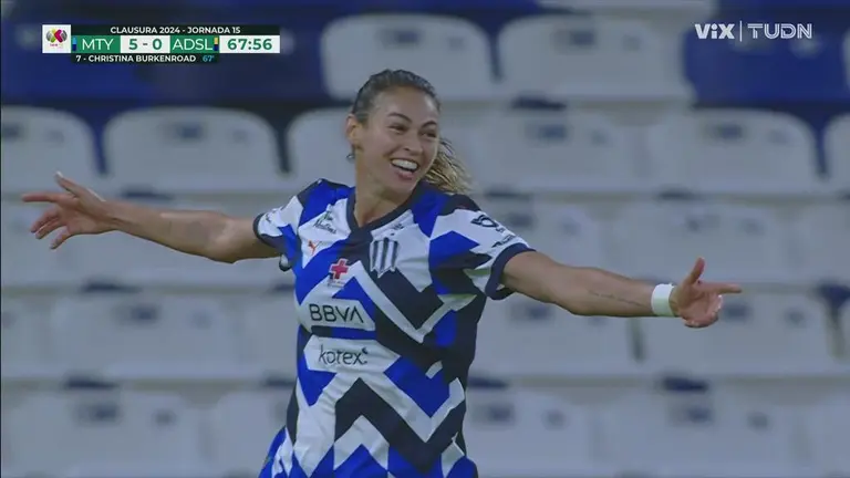 Victoria Contundente De Rayadas Gracias A Doblete De Burky