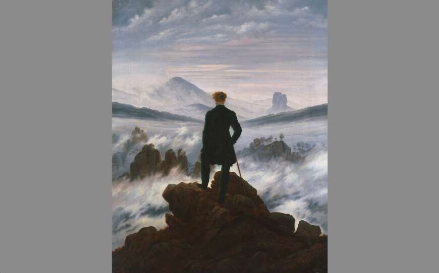 Wanderweg In Der Sächsischen Schweiz: Inspiriert Von Caspar David Friedrich? Wanderweg In Der Sächsischen Schweiz: Inspiriert Von Caspar David Friedrich?