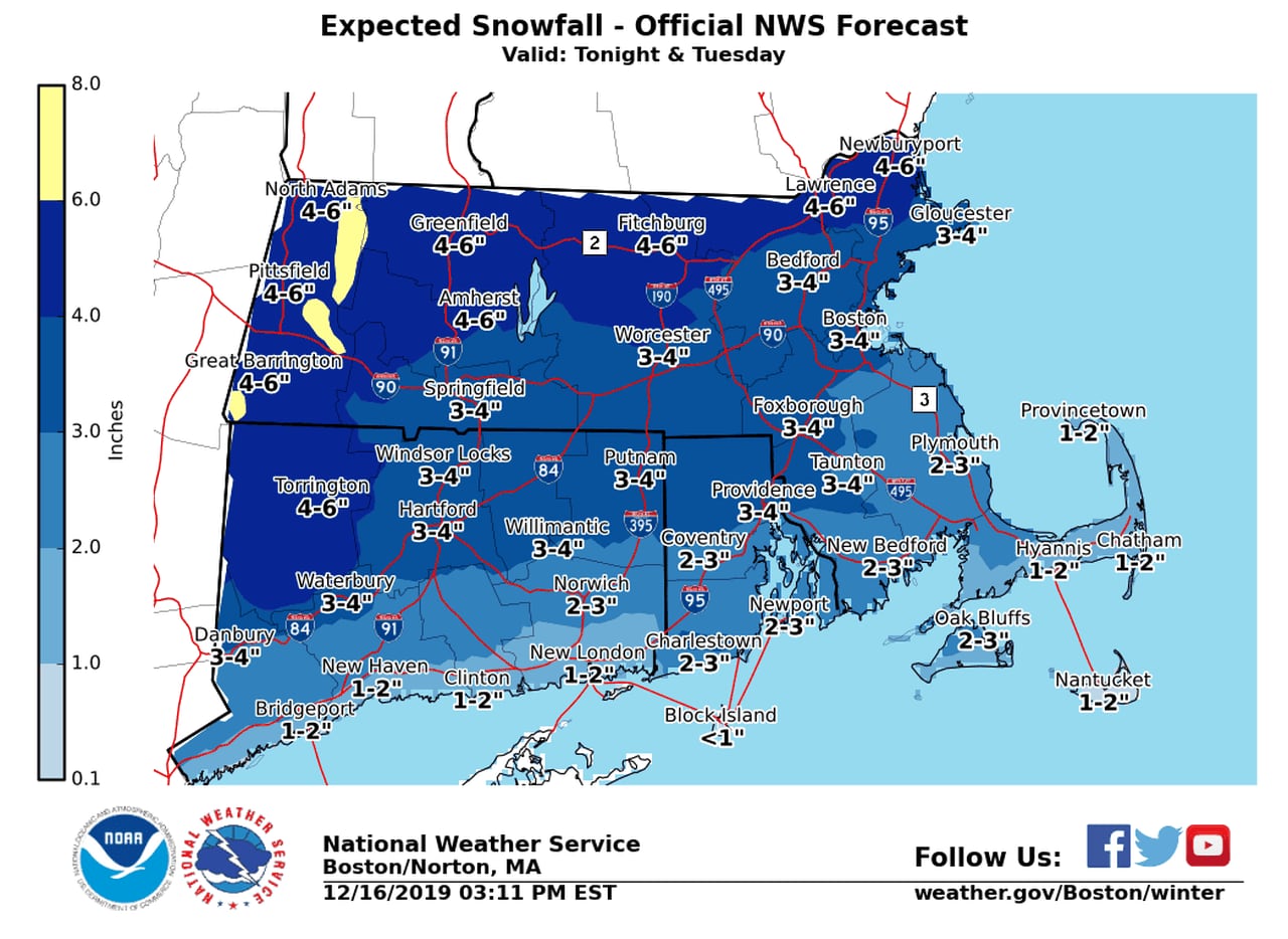 Winter Weather Advisory: Strong Winds And Snow Expected Tuesday Winter Weather Advisory: Strong Winds And Snow Expected Tuesday