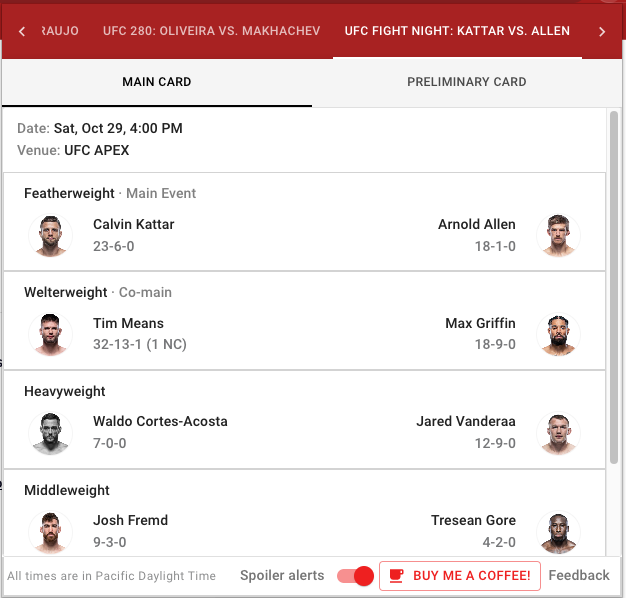 Your Guide To The UFC Fight Schedule For May 2025 Your Guide To The UFC Fight Schedule For May 2025