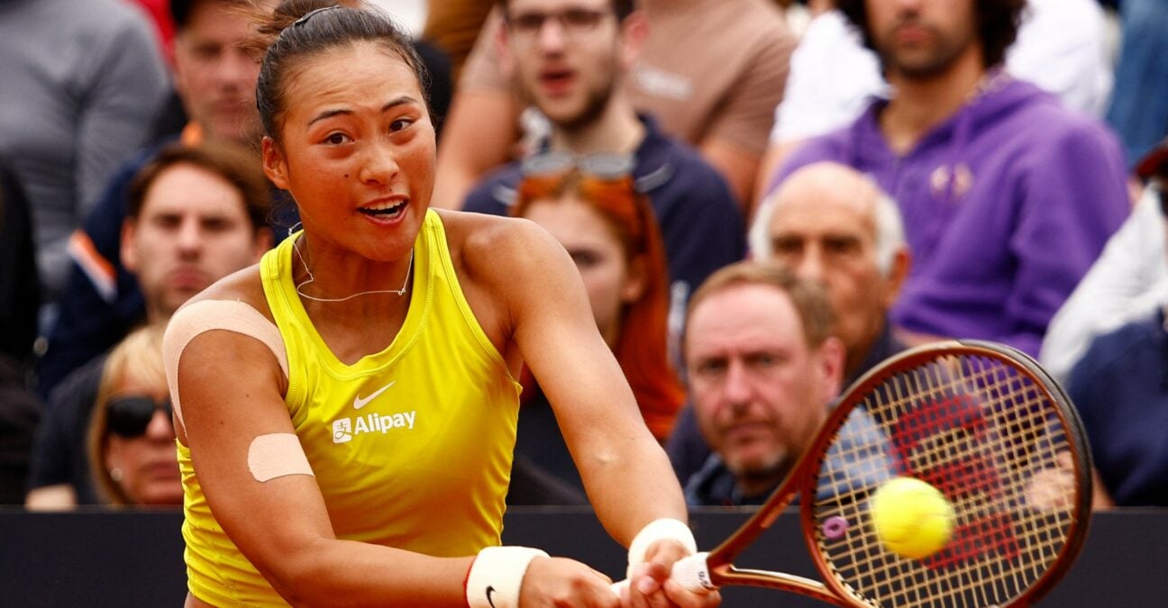 Zheng Qinwen's Semifinal Berth At The Italian Open Zheng Qinwen's Semifinal Berth At The Italian Open